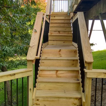 Multi Level Deck by Lemont, IL deck builder