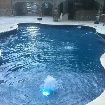 Freeform Vinyl Liner Pools