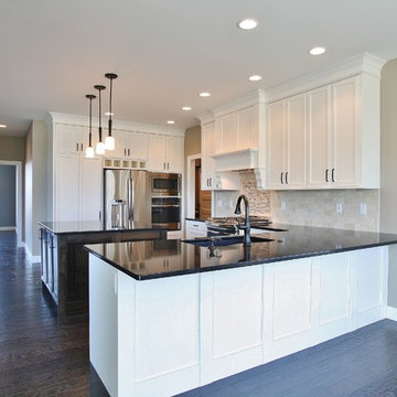 Painted White Kitchens