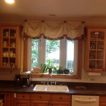 WINDOW TREATMENT CONNECTING CABINETS