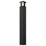 DALS Lighting - DALS X Shaped Luminaire LED Path Light, Black - Our new LED bollard will complete every project with style. Providing 12.5W of powerful light, flexibility and functionality are at your fingertips.