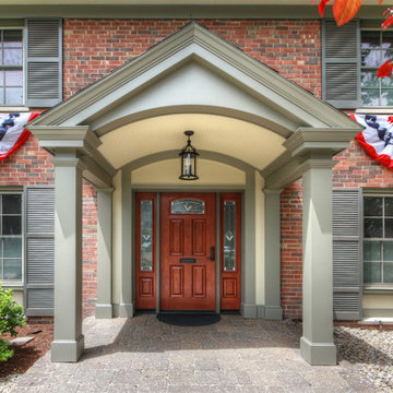 New Portico and Front Door