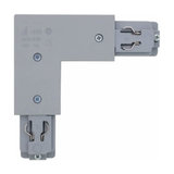 L connector for 3-circuit track systems