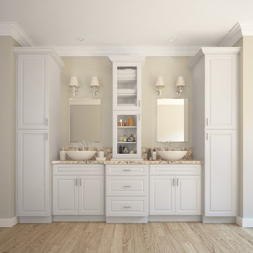 Dakota White Bathroom Vanity