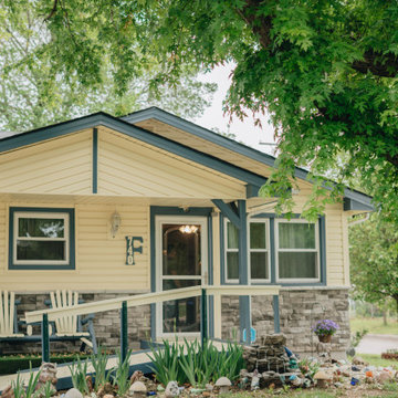 Corner Lot Home, Seamless Siding from All Angles