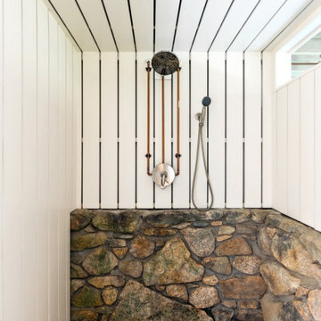 Outdoor Shower on Cape Cod