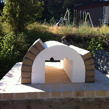 The Reimer Family Wood Fired Brick Pizza Oven in BC, Canada