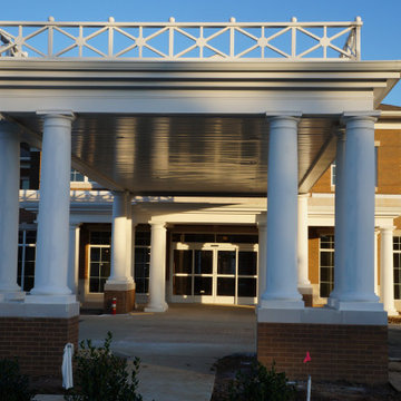 Round Architectural Columns – Custom Fabrication