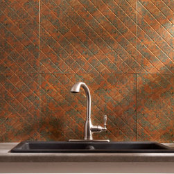 Fasade Quilted, Copper Fantasy - Home Decor