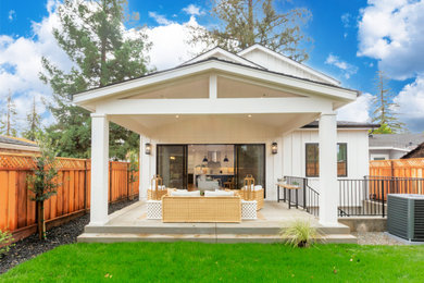 Example of a patio design in San Francisco