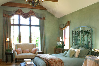 Elegant bedroom photo in Cincinnati