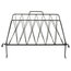 Diamond Raster Magazine Rack, Black