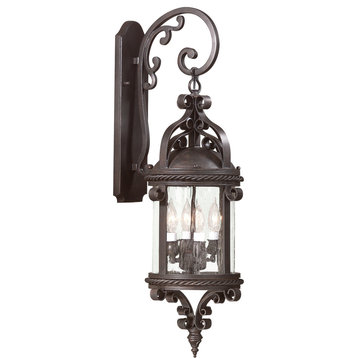 Troy Lighting BCD9122 Pamplona 4 Light Outdoor Wall Sconce - Old Bronze