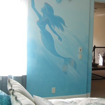 Disney Little Mermaid Themed Room