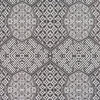 Honeycomb Mandala Wallpaper, Charcoal, Double Roll