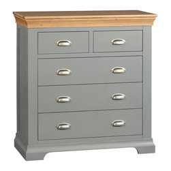 Regatta Grey 2+3 Chest of Drawers - Dressers
