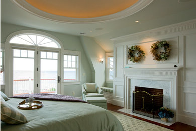Inspiration for a timeless bedroom remodel in Boston