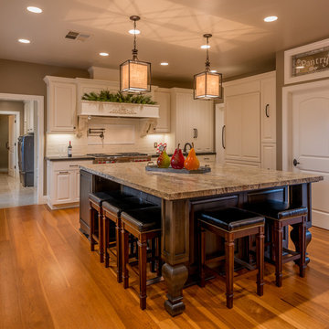 Ranch House to Transitional Style Remodel