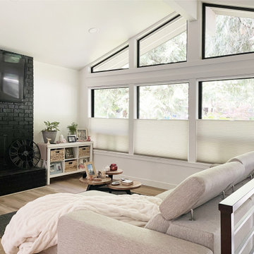 Honeycomb Shades in Woodinville Living | Amazing Blinds by Armi