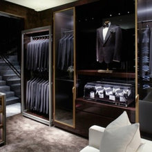 His closet