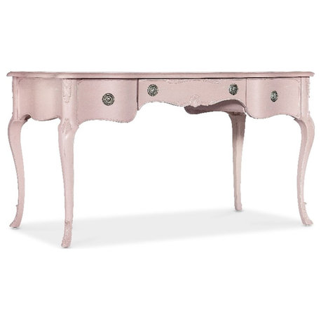 Susan G. Komen Perseverance Wood Writing Desk in Pink by Hooker Furniture