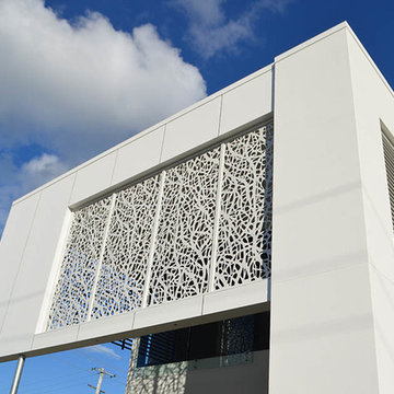 Monaco St House - Laser Cut Privacy Screens