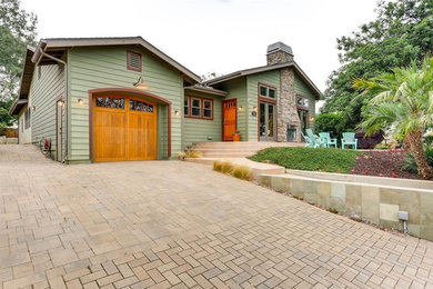 Arts and crafts exterior home photo in San Diego