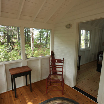 Retaining Original Charm-Bunkie Rebuild on Stoney Lake