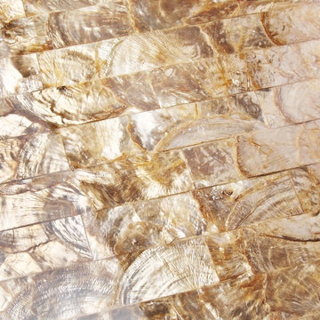 Gold mirror mother of pearl tiles golden shell mosaic tile kitchen backsplashhtt
