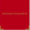 Decorator, Grasscloth Texture Wallpaper Gray Sample