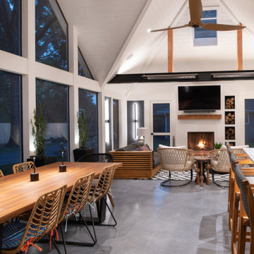 Prairie Village Screen Porch and Interior Transformation