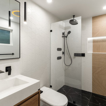 Redmond, WA | Modern Innovative Small Master Bathroom