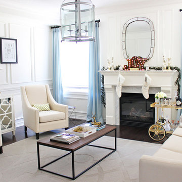 Transitional Living Room