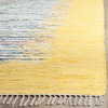 Safavieh Montauk Collection MTK711 Rug, Ivory/Yellow, 4' Square