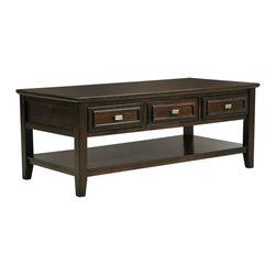 Larimer Storage Cocktail Table - Coffee Tables