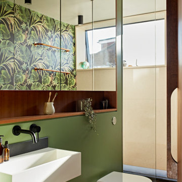 Modern Botanical Shower Room