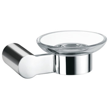 Aquamoon Bathroom Soap Dish, Chrome