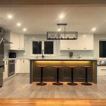 Open Floor Kitchen Remodel, Manchester CT