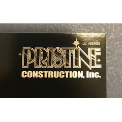 PRISTINE CONSTRUCTION INC