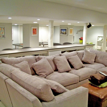 Shadyside Basement Remodel