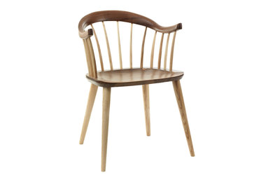 Darwin Ash And Walnut Windsor Dining Chair