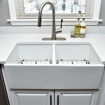 Hebron, IN. Haas Signature Collection, White Maple Kitchen