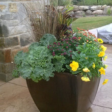 fall container gardens