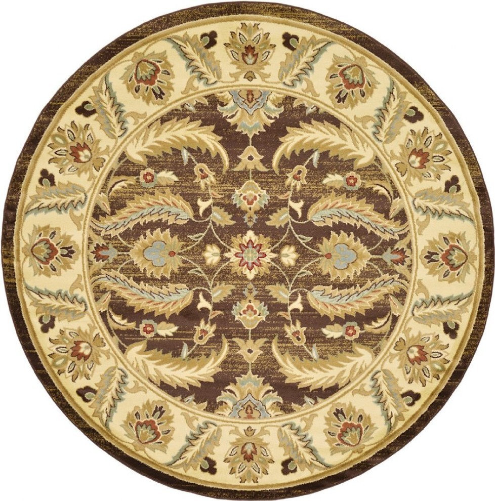 Traditional Odyssey Earthen Area Rug, 8' Round - Traditional - Area ...