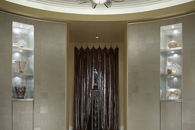 Inspiration for a contemporary entryway remodel in Chicago