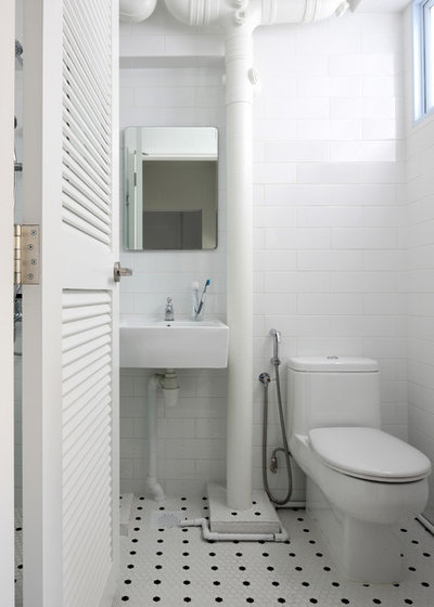 How to Decorate Around Exposed HDB Piping Houzz