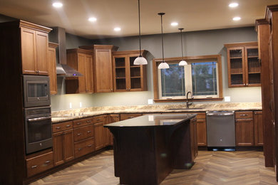 Elegant kitchen photo in Other
