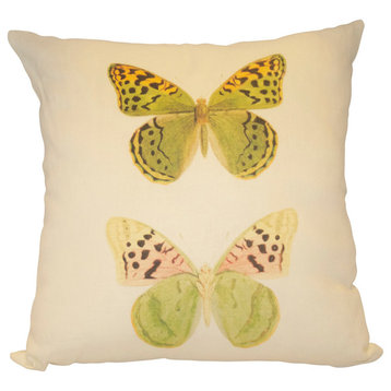 Juniper Road Collection, Two Butterflies, Sunbrella With Polyester Insert