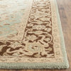 Safavieh Antiquity Collection AT21 Rug, Green/Brown, 2'3"x8'