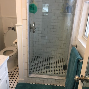 Compact Master Bathroom